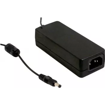 MEAN WELL GST60A48-P1J 60W 48V AC/DC laua toiteadapter 2,1x5,5mm DC-pistikuga