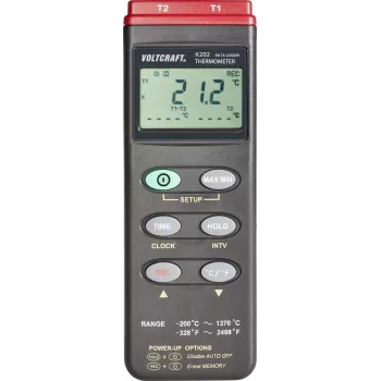 Voltcraft K202 andmelogija termomeeter, termomeeter (306)