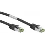 Wentronic Goobay CAT 8.1 patch-kaabel, S/FTP (PiMF), must, 20 m, LSZH, vask AWG 24 66728