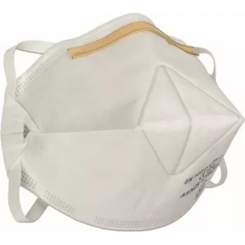 CIMCO 140282 FFP1 NR D ühekordselt kasutatav osakeste filtreerimise poolmask, valge, 20 tk