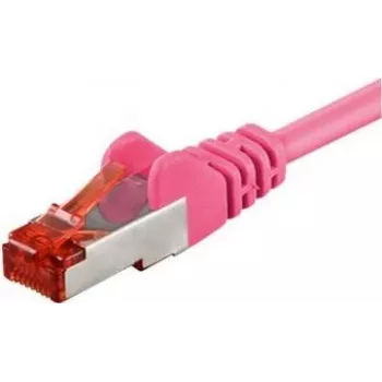 Wentronic CAT6 S/FTP paigalduskaabel, magenta, 1m 93434