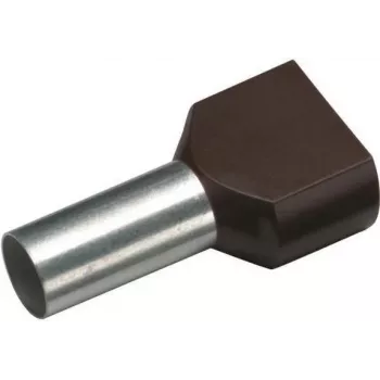 Cimco kahesooneline juhtmekinnitus 1,5 mm² 8 mm osaliselt isoleeritud must 18 2470 100 tk
