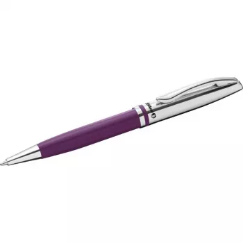 Pelikan Jazz Classic pastapliiats, violetne metall, pöördmehhanism, sinine tint, keskmine 300013899