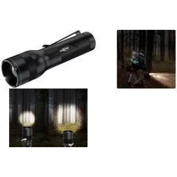 ANSMANN Adventure TA500BF LED taskulamp, must, vööklambriga, 470 luumenit, fokuseeritav, IPX4 1600-0762