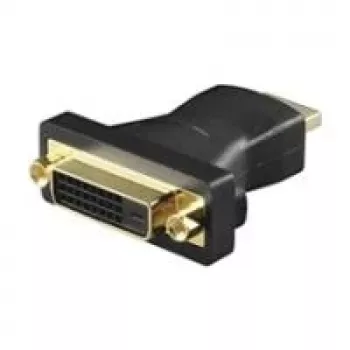 Wentronic Goobay HDMI DVI-D adapter, HDMI isane DVI-D emane, kullatud, must, 2560x1600 68930