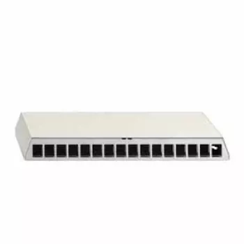Rutenbeck Patch Panel PP-UM A-16 AP, 16-porti pealepandav, valge 23911115
