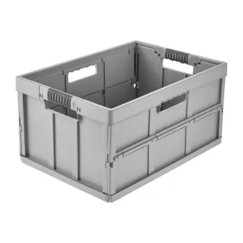keeeper Profi-Klappbox benno, 45 liitrit, Nordic Grey, kokkupandav hoiukast pehmete käepidemetega, kandevõime 50 kg 1023713000000
