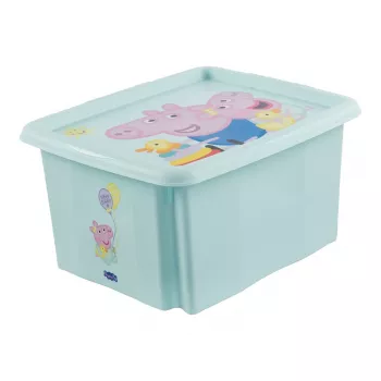 keeeper hoiukarp karolina Peppa Pig, 24-liitrine pööratav/pinastatav karp kaanega, PP, akvamariin, 1 tk 1223762433600