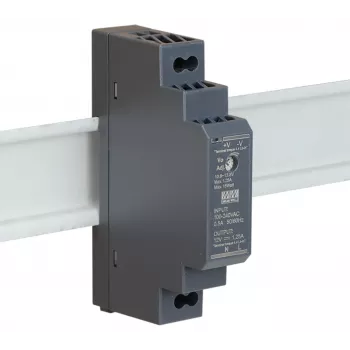 EXSYS EX-6970 DIN-liinile kinnitatav toiteallikas 15W 12V DC 1.25A