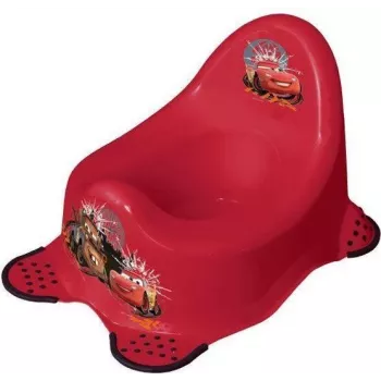 keeeper kids beebipotu Adam Cars, kirsspunane trükisega, libisemiskindlate kummist jalgadega, 1 tk 1867040117100