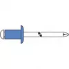 GESIPA pime-neet Teras/Teras 4x8mm Ümarpea Haardeulatus 2,5-4,5mm (6310443)