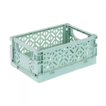 keeeper Mini kokkupandav kast fritzi, suurus S, Nordic Green, 0,7 L, kokkupandav dekoratiivne kast, toiduohutu, 1 tk 1023231500000