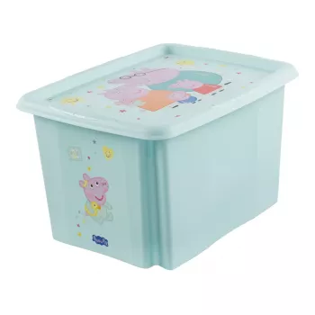 keeeper Karolina Peppa Pig hoiukarp, 30 liitrit, akvamariin, kaanega, virnastatav 1223862433600