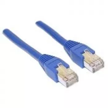 Wentronic Goobay CAT 5e F/UTP paigalduskaabel, sinine, 0,25 m, CCA, 1 Gbit/s 68615
