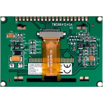 JOY-IT COM-OLED2.42 2,42 inch OLED-kuvamoodul 128x64, valge, SPI/I2C, SSD1309