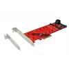 EXSYS EX-3660 M.2 SATA III adapterkaart - B-Key/B+M Key, 6 Gbps, toetab 2230/2242/2260/2280