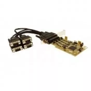 EXSYS EX-42374 4-pordiline RS-232/422/485 PCI Express madalprofiiliga jadaliidese adapter