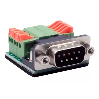 EXSYS EX-49000 Jadaadapteri kaabel D-SUB 9-pin isane 10-pin kruviklemmile, 30 cm
