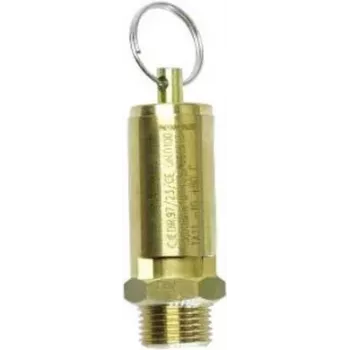 Aerotec suruõhu kaitseklapp 1/2 tolli, 10 baari, messing 9049104