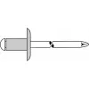GESIPA pime-neet 4,0 x 12,0 mm alumiinium/teras suur pea - 500 tk (1454097)