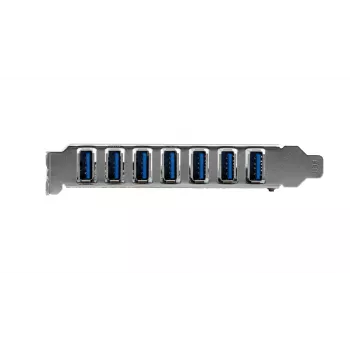 EXSYS USB 3.2 Gen 1 PCIe kaart 7 pordiga (VIA kiibistik) EX-11088-2