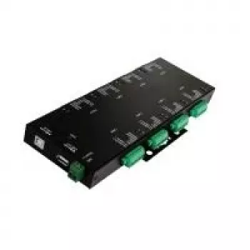 EXSYS EX-1339HMV USB 2.0 8-pordiline RS-232/422/485 jadaportide jaotur, metallkorpus