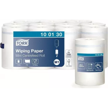 Tork Advanced M1 tsentraalse etteandega pühkimisrull, 1-kihiline valge, 275 m, 11 rulli