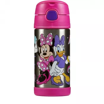 THERMOS FUNTAINER joogipudel kõrrega, Disney Minnie Mouse, 0,35 L, roostevaba teras, roosa 4113.412.035
