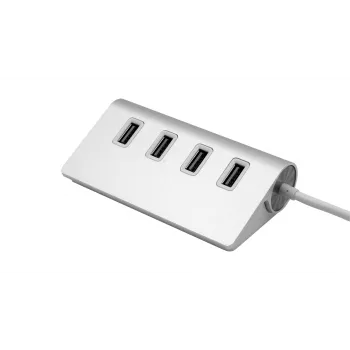 EXSYS EX-1134-2 USB 3.2 Gen 1 4-porti jaotur USB-C kaabli ja USB-A adapteriga