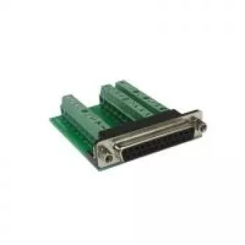 EXSYS EX-49030 adapter, 25-kontaktiline D-Sub pesa – 27-kontaktiline klemmiplokk