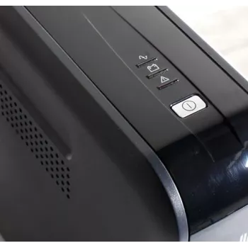 Riello UPS iDialog IDG 600 - 600 VA liin-interaktiivne UPS, 4 Schuko pistikupesa, USB, torn, must