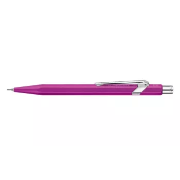 CARAN D'ACHE 844 Colormat-X mehaaniline pliiats 0,7 mm, violetne satiin-alumiiniumist kuusnurkne korpus 844.605