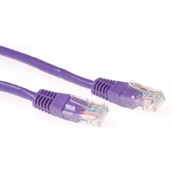 ACT IB4715 Cat5e U/UTP võrgupatch-kaabel, RJ45, violetne, 15 m