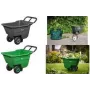 Bradas HANDY-GO aiatõstuk 90 L roheline, 150 kg kandevõime, plastikust kast, terasraam, pneumaatiline ratas TQ-WB090GR