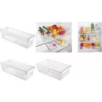 Metaltex Frigo-System külmkapiorganisaator, suur, läbipaistev, polüstüreen, 1 tk 235409000