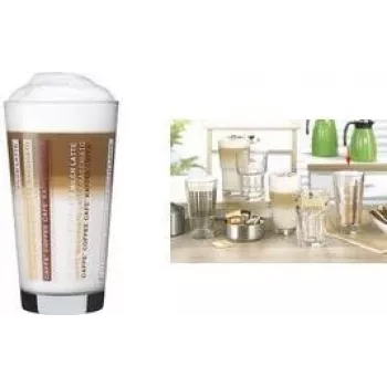Esmeyer LINES Latte Macchiato klaas 370 ml, 12-osaline komplekt, nõudepesumasinas pestav 410-865