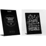 EUROPEL L-Standard lauapealne kuvamisalus A6 kriiditahvel must 356287