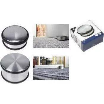Kangaro K-11000 kroomitud metallist uksepeatus, 100 mm läbimõõt, 45 mm kõrgus, 1,25 kg