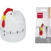 Metaltex Coccodè mehaaniline köögimunakell, kuke disain, punane, 60 minutit 259228014