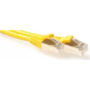 ACT Kollane 10m S/FTP CAT6A Snagless RJ45 Patch-kaabel FB6810