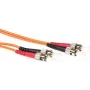 ACT 0,5m LSZH Multimode 62,5/125 OM1 Fiiber-paigalduskaabel Duplex ST/ST (RL1000)