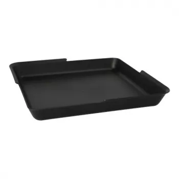 PAPSTAR Circulware korduskasutatav ristkülikukujuline serveerimiskauss, jagamata, must, 1000 ml, polüpropüleen 30% mineraalainetega, 1 tk 97021