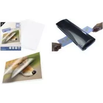 KANGARO K-16009 Lamineerimistaskud A4 läikivad 250 mikronit (2x125) 216x303 mm - 1 tk
