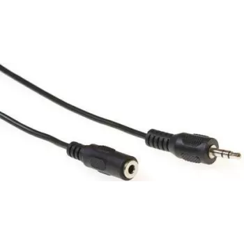 ACT AK2031 helikaabel 5 m 3,5 mm isane-isane must