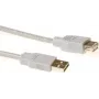 ACT SB2198 USB 2.0 pikenduskaabel USB-A isane - USB-A emane, 1,8 m, elevandiluu