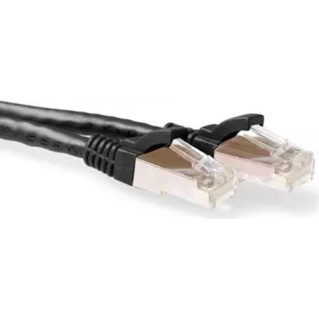 ACT FB7910 must 10m LSZH S/FTP CAT6A tõmbevaba paigalduskaabel