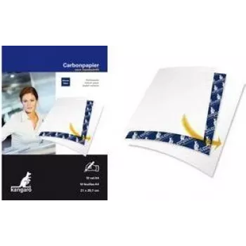 KANGARO süsinikpaber DIN A4, 100 lehte, sinine, 210 x 297 mm, käsitsi kirjutamiseks K-7800478