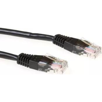 ACT 5m LSZH U/UTP CAT6 patch-kaabel RJ45-pistikutega - must (IB9905)