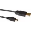 ACT SB2413 USB 2.0 kaabel 3 m USB-A isane - Mini-USB B isane must