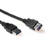 ACT SB3040 USB 2.0 pikenduskaabel 0,5m USB-A isane - USB-A emane must